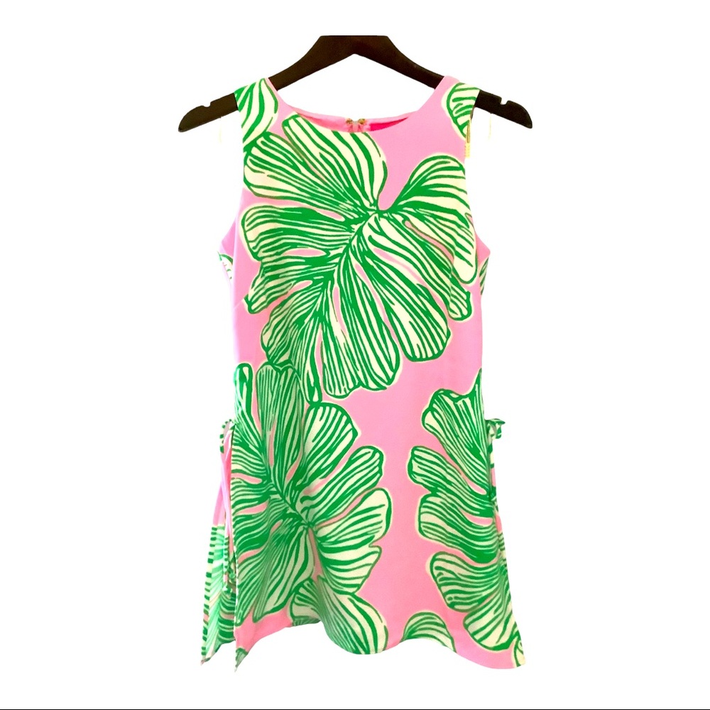 Lilly Pulitzer Donna Romper in Mandevilla Baby in Who Let The Fronds Out